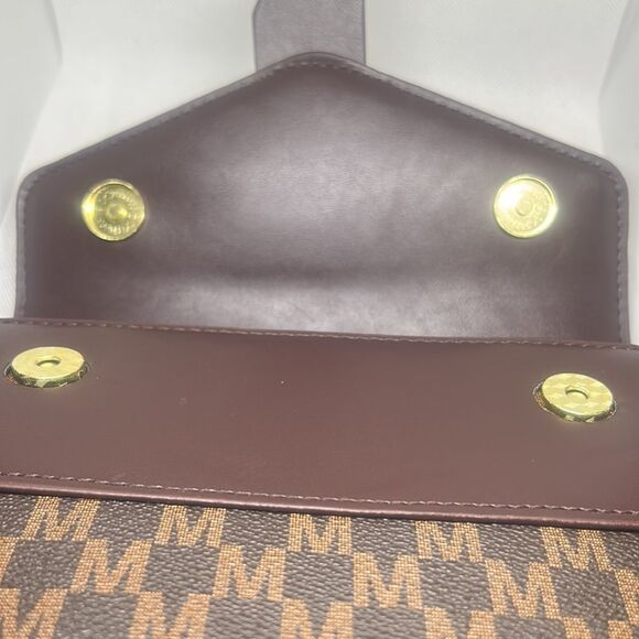 Retro Graphic Crossbody Women's Shoulder Square Handbag Purse - Picture 5 of 8